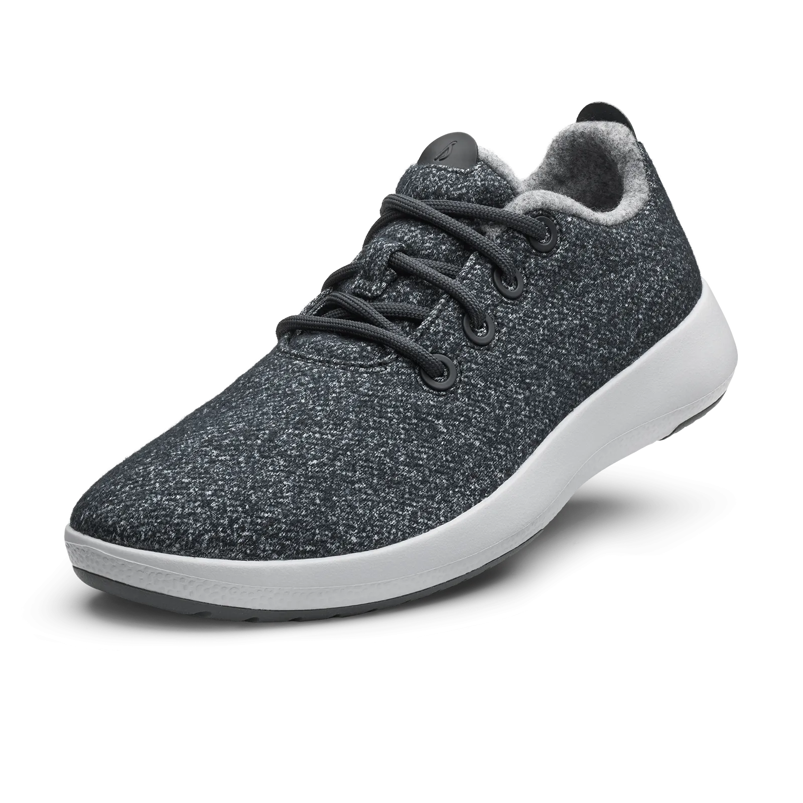 Women's Wool Runner Mizzles - Dark Grey (Light Grey Sole)