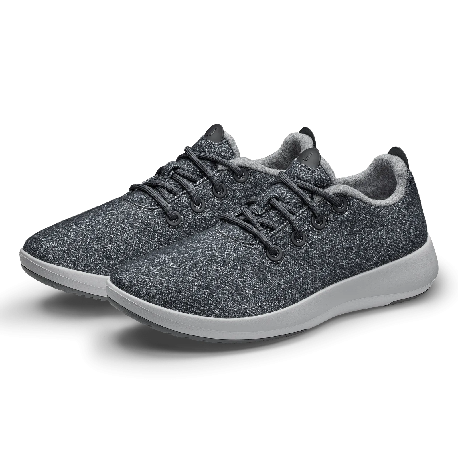 Women's Wool Runner Mizzles - Dark Grey (Light Grey Sole)